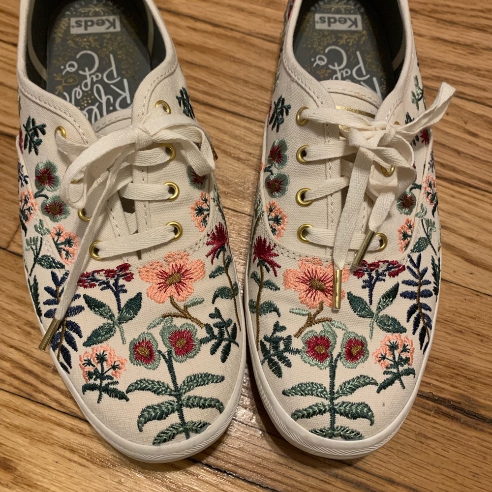 Keds Limited edition Herb Garden Embroidered shoes